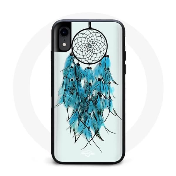 Coque - Mixte - Iphone X - Souple - Drömfångare - Blå Blå