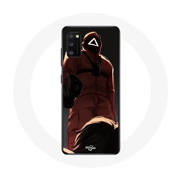 Coque för Samsung Galaxy S20 Plus Squid Game Röd Soldat med Triangelmask