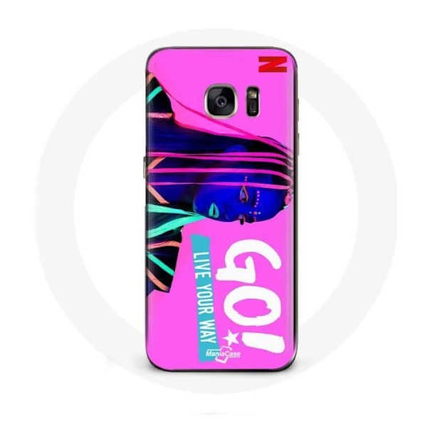 Coque för Samsung S6 edge Följ Dina Drömmar Mía Cáceres Go! lev ditt liv