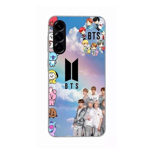 Coque - Maniacase - Samsung Galaxy A56 - Silikon - Kpop BTS - Mjuk Svart