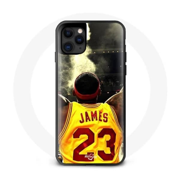 iPhone 12 Cover - LeBron James - Blød - Stødbeskyttelse - Sort - Sporty