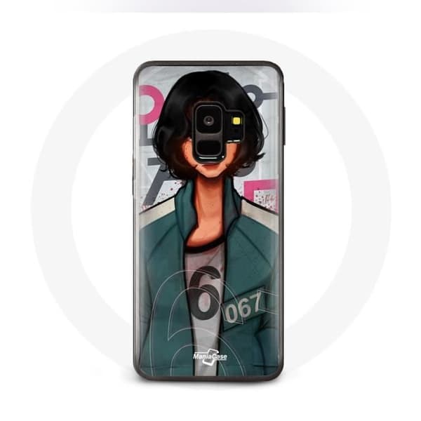 Cover til Samsung S9 Plus Squid Game Kang Sae Byeok serie