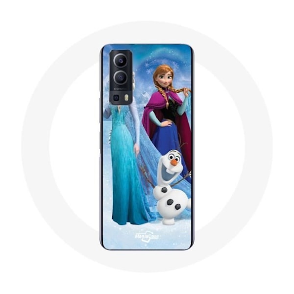 Coque - Maniacase - Vivo Y72 - Frost - Stötdämpande - Flexibel Svart