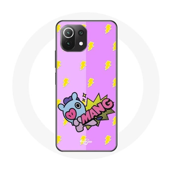 Coque för Xiaomi Mi 11 Lite BTS Bangtan Sonyeondan BT21 MANG J-Hope