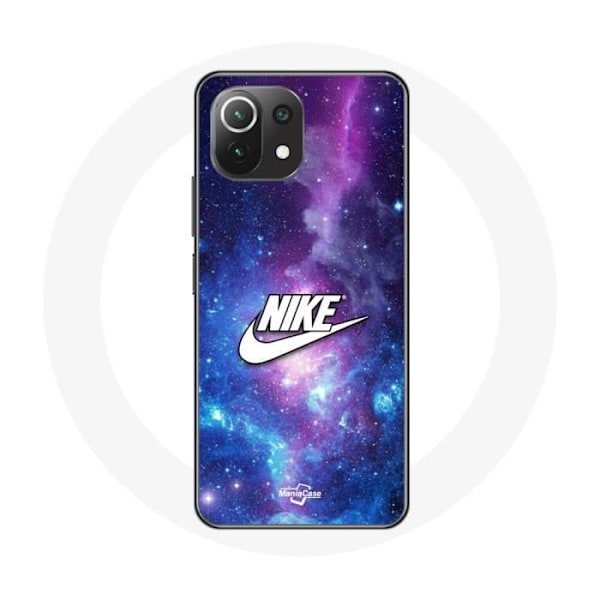 Coque - Nike - Xiaomi Mi 11 Lite - Mjuk - Logotyp - Vit Färgglad Rymd Vit, Färgrik Rymd