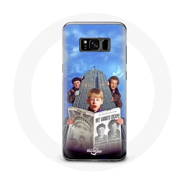 Coque för Samsung Galaxy S8 plus Hemma Ensam Mamma jag missade flyget igen