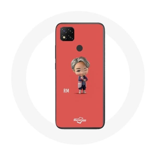 Cover til Xiaomi Redmi 9C BTS TinyTAN Animation RM