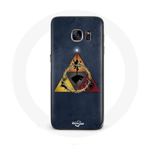 Coque för Samsung Galaxy S7 Game of Thrones Säsong 8 Järntronen Triangel Logotyp Baratheon Lannister