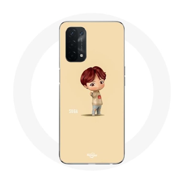 Coque för Oppo A74 BTS TinyTAN Animation Suga