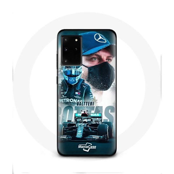 Coque - Formel 1 - Samsung Galaxy S11 Plus - Svart - Valtteri Bottas - Hård Svart