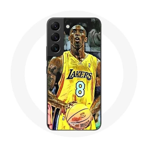 Cover til Samsung Galaxy S22 Kobe Bryant Dunk Lakers 8 NBA Sort