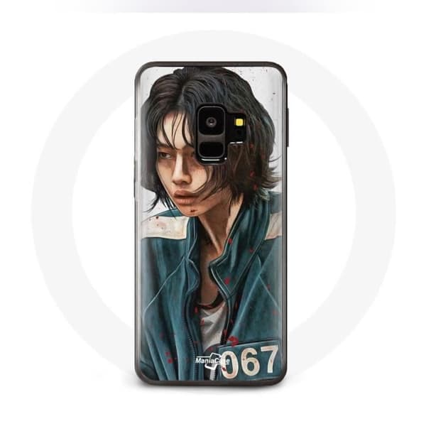 Cover til Samsung Galaxy S9 Squid Game Kang Sae Byeok Nummer 067