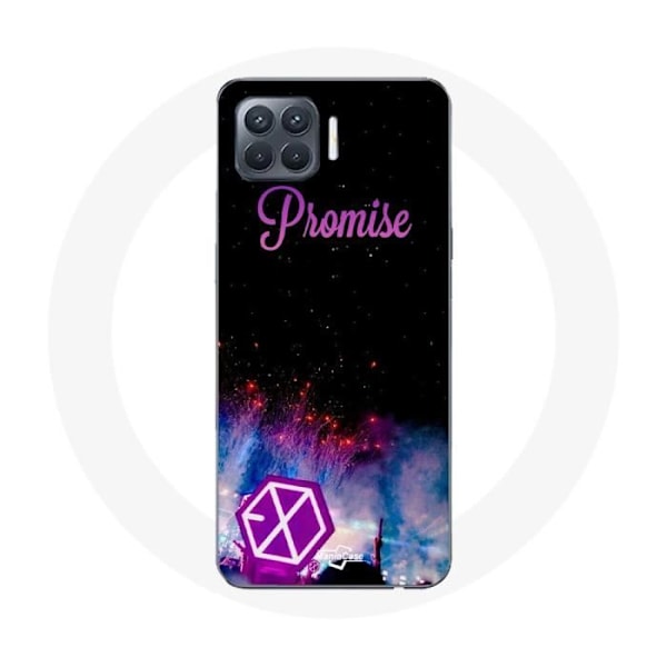 Coque för Oppo A93 Exo Grupp K-pop Logotyp Låt Promise
