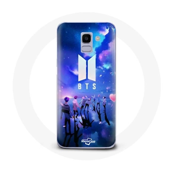 Coque för Samsung Galaxy A8 2018 Bangtan Sonyeondan BTS Fanart Logotyp