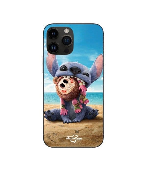Telefoncover - Maniacase - Iphone 14 Pro Max - Blød - Silikone - Sort Svart