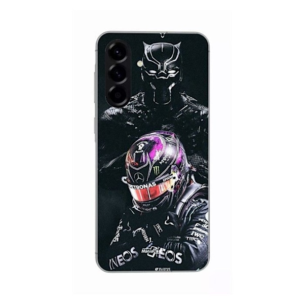 Coque - Maniacase - Samsung Galaxy A56 - Svart - Silikon - Svart Panter Svart
