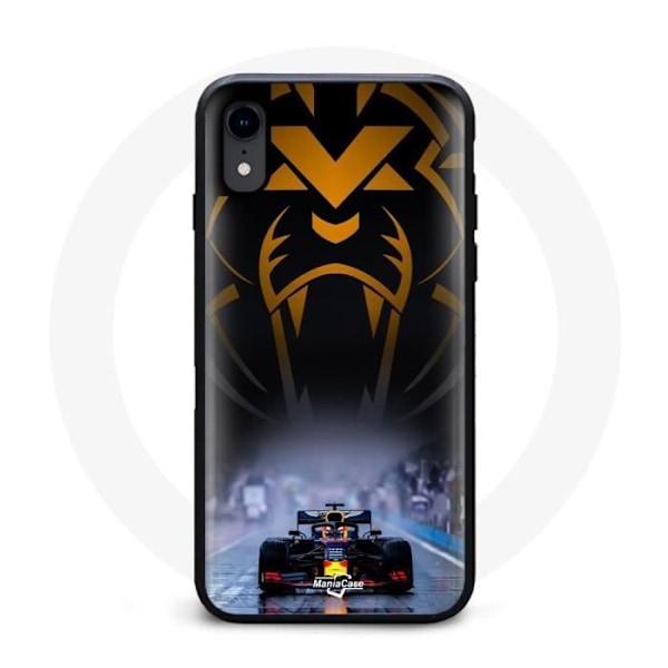 Coque iPhone X Formel 1 Svart Sebastian Vettel