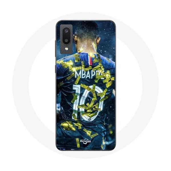 Coque pour Samsung Galaxy A02 Mbappé Jalkapallo