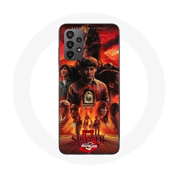Coque för Samsung Galaxy A23 4G Stranger Things Affisch Säsong 5 - Maniacase
