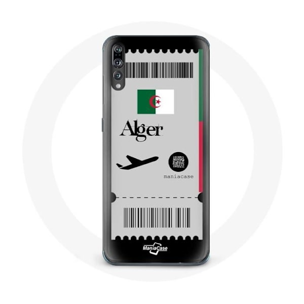 Mobilskal för Huawei P20 Flygbiljett Algeriet