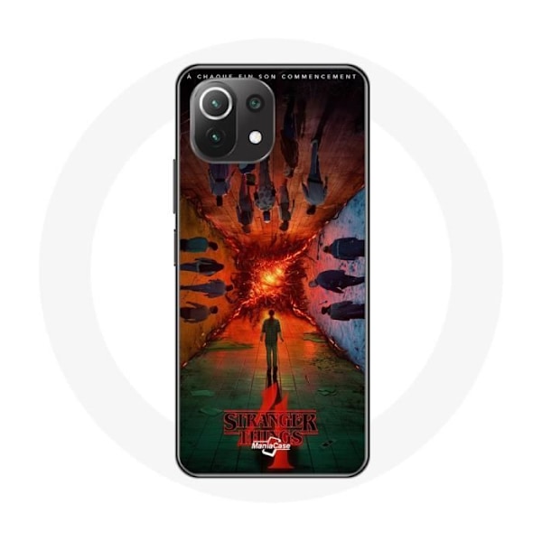 Mobilskal för Xiaomi Mi 11 Lite Stranger Things Säsong 4 Affisch Utrustning av den nya teorin