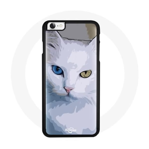 Silikonecover - Tyrkisk van - iPhone 5 - Sort - Kattemønster