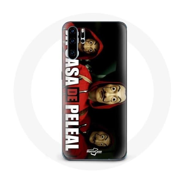 Coque - La casa de papel - Huawei P30 - Blød - Sort - Beskyttelse