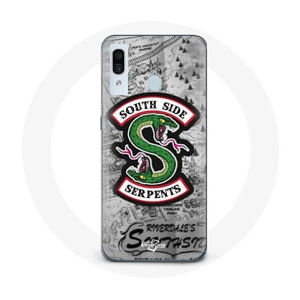 Coque för Samsung Galaxy A20e Riverdale south side serpents logotyp