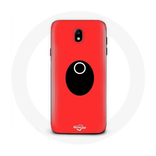 Coque för Samsung Galaxy J5 2017 Squid Game mask cirkel