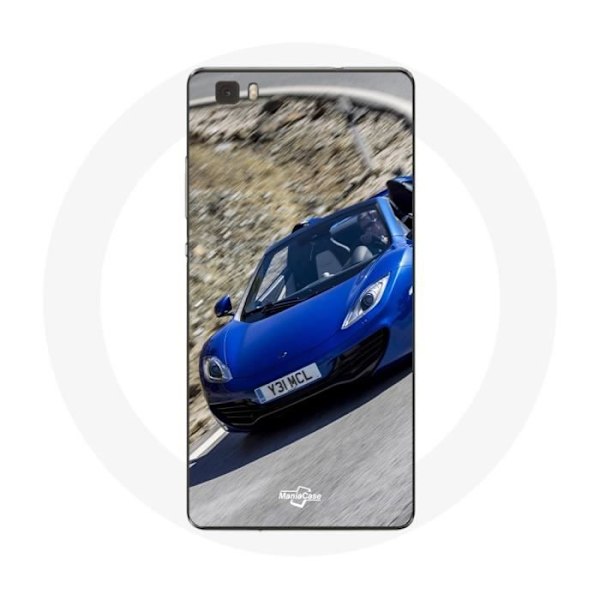 Coque för Huawei P8 Lite Formule 1 McLaren Bil Blå