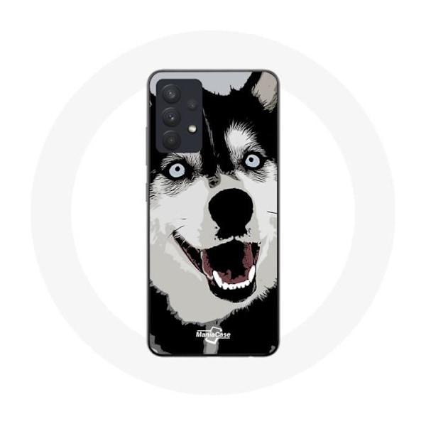 Coque för Samsung Galaxy A13 4G / A13 4G Lite Husky från Sibirien Blå Ögon
