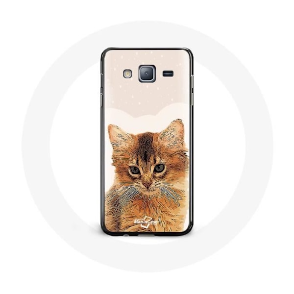 Fodral för Samsung Galaxy J5 Somali Katt Ras.