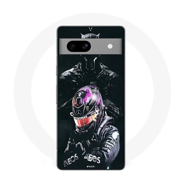 Coque Maniacase för Google Pixel 7a Lewis Hamilton Black Panther