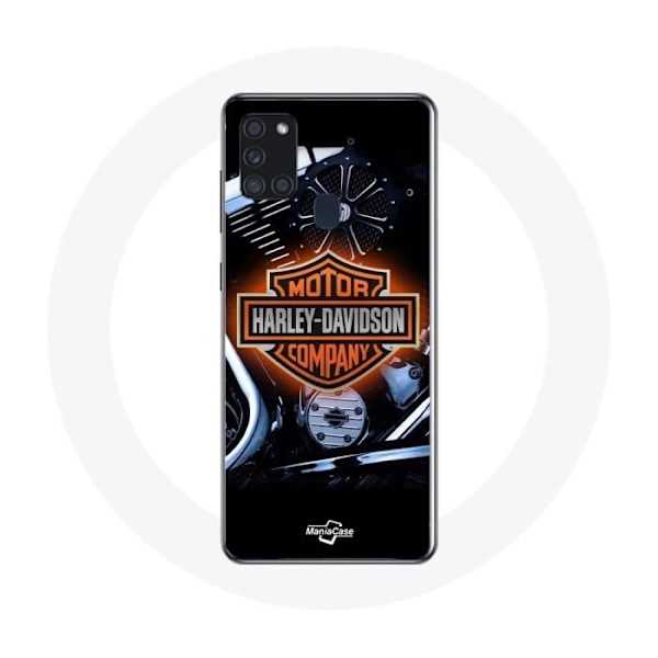 Coque Samsung Galaxy A21S Harley Davidson MotoCycles logotyp