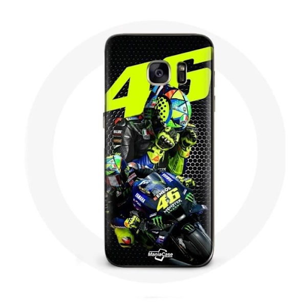 Coque Samsung Galaxy S7 Valentino Rossi motoGP 46 Hastighetsförare