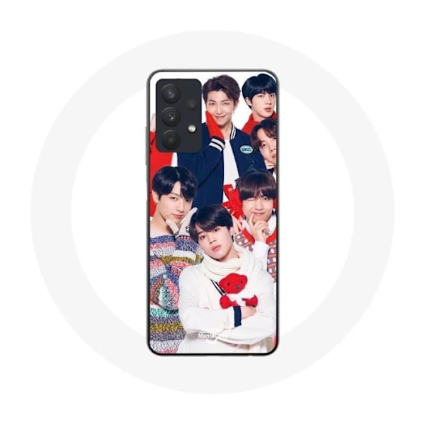 Coque Maniacase för Samsung Galaxy A32 4G BTS Affisch Medlemmar Julklapp
