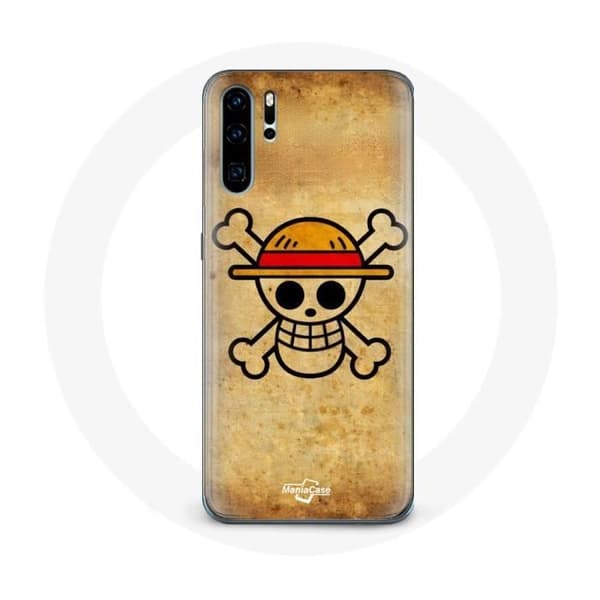 Cover til Huawei P30 One Piece Manga Dødningehoved
