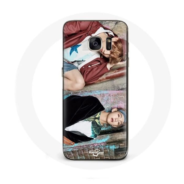 Coque för Samsung Galaxy S6 BTS Kim Taehyung och Jungkook Taekook Teaser Not Today You Never Walk Al