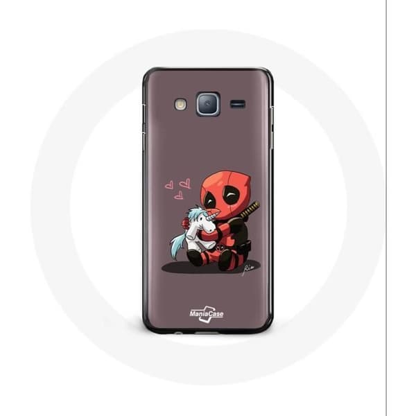 Coque pour Samsung Galaxy J5 DeadPool Unicorn Licorne