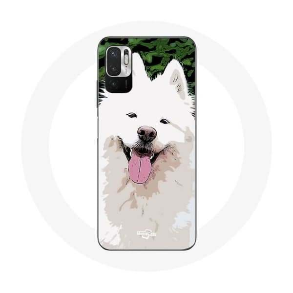 Cover til Xiaomi Redmi Note 10T 5G Samoyed Hvid Race af hunde
