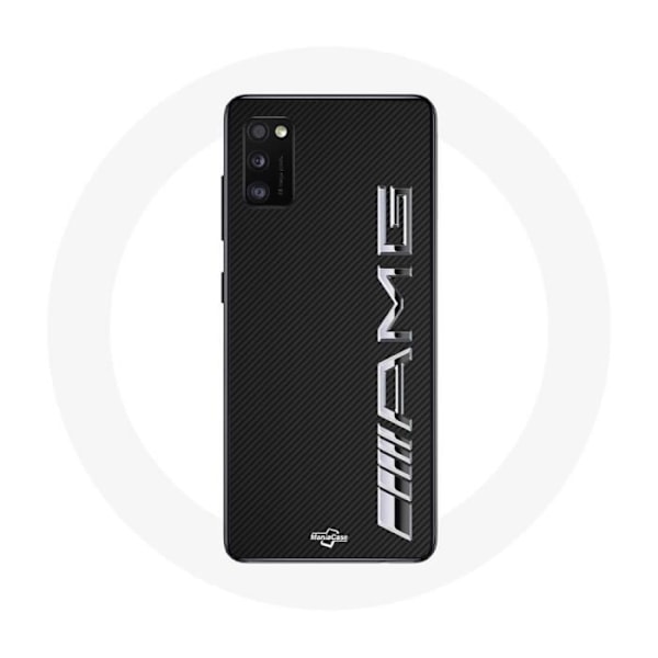 Coque för Samsung Galaxy S20 plus Amg Logo Kolfibertextur