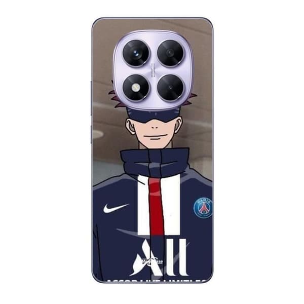 Coque - Maniacase - Xiaomi Redmi Note 14 Pro 5G - Sort - Anime - Blød
