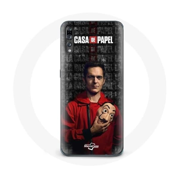 Coque - La Casa De Papel - Huawei P20 - Blød - Sort - Beskyttelse