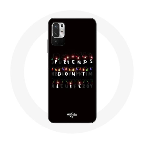 Coque för Xiaomi Redmi Note 10T 5G Stranger Things Affisch Friends Don't Lie God Jul