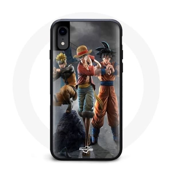 Coque - Maniacase - Iphone X - 3D - Anime manga - Blød