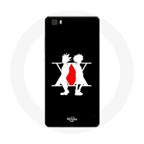 Coque för Huawei P8 Lite Hunter x Hunter Manga Logotyp Svart