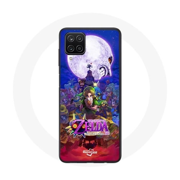 Coque Samsung Galaxy A12 Zelda Majora's Mask 3D
