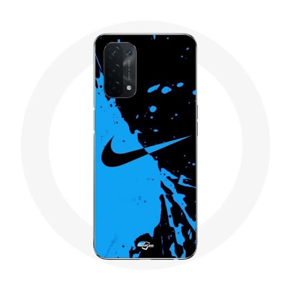 Coque för Oppo A54 5G Nike Logotyp Blå och Svart