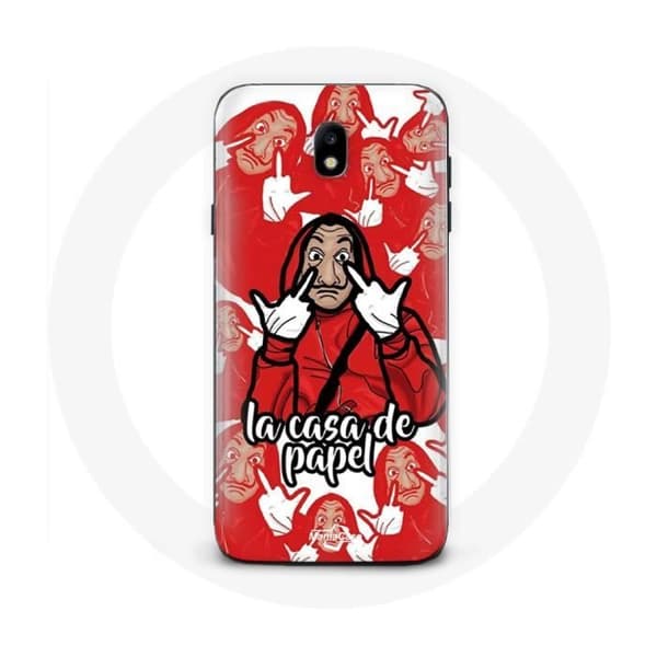 Samsung Galaxy J3 2017 Cover La casa de papel Finger