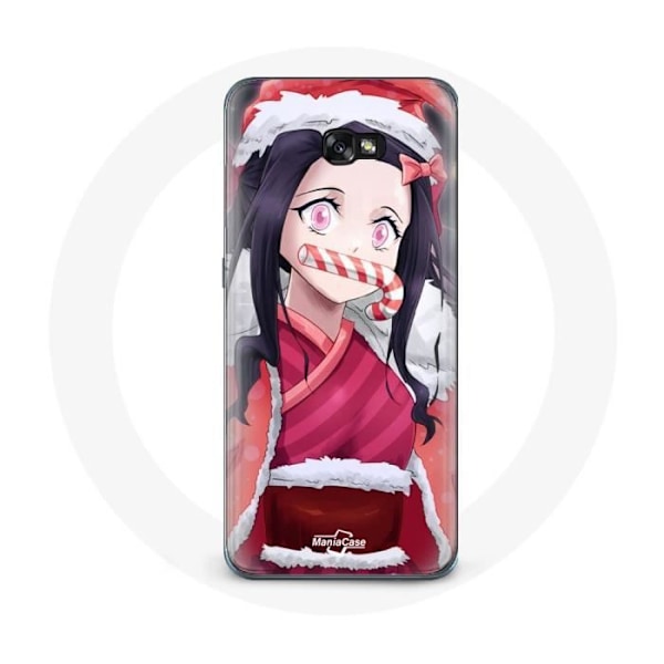 Coque för Samsung Galaxy A5 Anime Demon Slayer Kamado Nezuko Julafton 2023